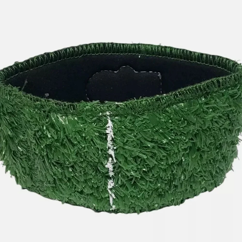 7-Eleven Big Gulp Astro‎ Turf Koozie Set of 2 Slurpee Cup Sleeve Football Grass
